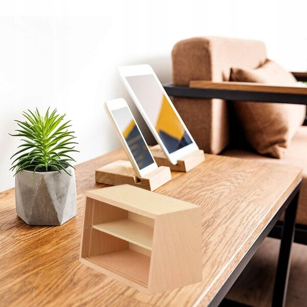 Miniatuur houten plank voor poppenhuis - Decoratief miniatuurmeubilair