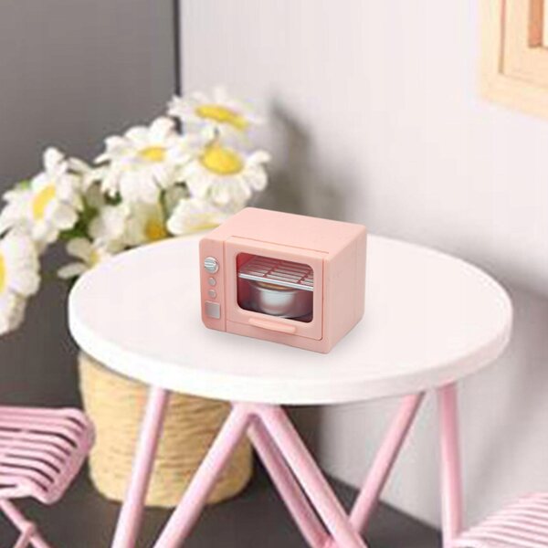 1:12 Mini-Küchenset für Puppen mit widerstandsfähigem Küchenzubehör aus Holz