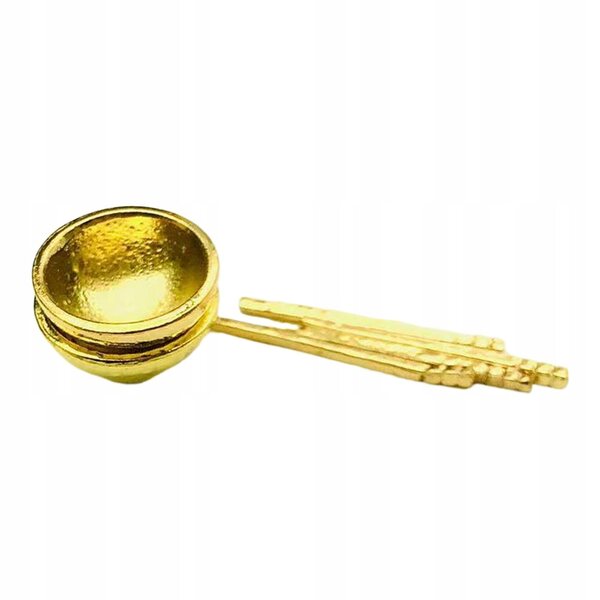 1:12 Miniatur-Küchenutensilien-Set für Puppenhäuser aus Holz