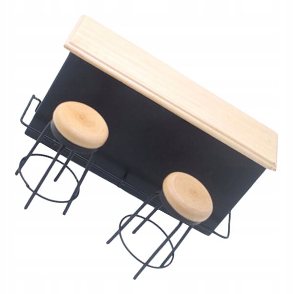 Set Miniatura Mobili Bar in Legno con Tavolo e Sgabelli per Case delle Bambole