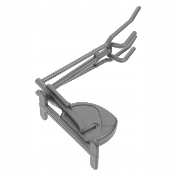 Mini attrezzi fitness per casa delle bambole modello DIY in plastica grigia