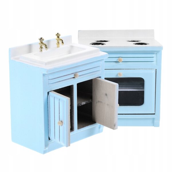 Mini accessori cucina in legno per casa delle bambole 1:12, decorazione pratica e sicura