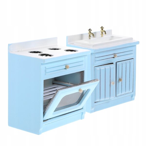 Mini accessori cucina in legno per casa delle bambole 1:12, decorazione pratica e sicura