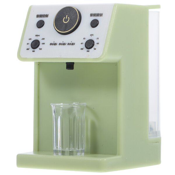 Mini Dosatore d'Acqua in Plastica per Gioco, Colore Verde Chiaro, 5.5x4.2x3.5 cm