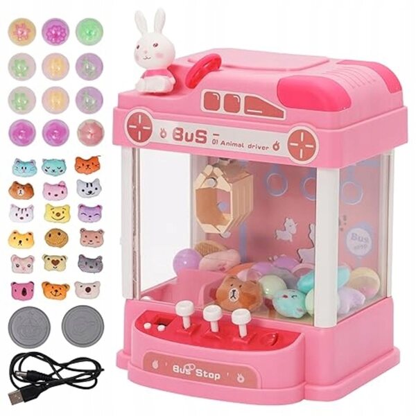 Mini Chwytak Candy Doll con Volante Gachapon - Gioco Versatile e Divertente