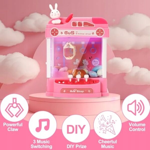 Mini Chwytak Candy Doll con Volante Gachapon - Gioco Versatile e Divertente