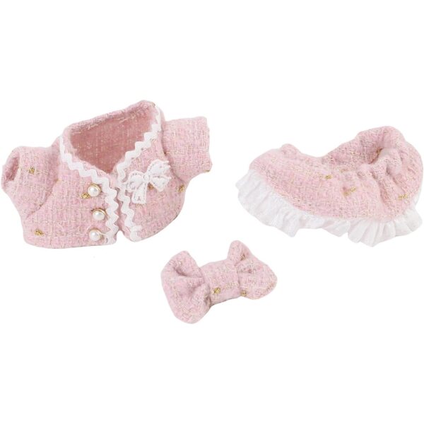 Set Vestiti per Bambole 17 cm ZJchao in Poliestere con Fiocco Colorato