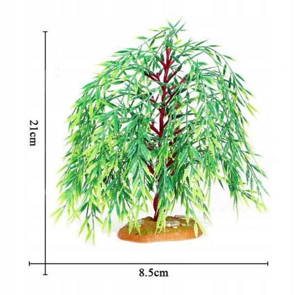 Dekorativer Mikro-Landschaftsbaum 21 cm für Puppenhäuser und Miniaturen