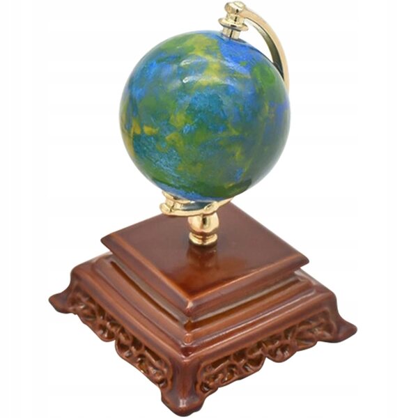 Mini Globus Metallico per Decorazioni di Case in Miniatura e Accessori Domestici