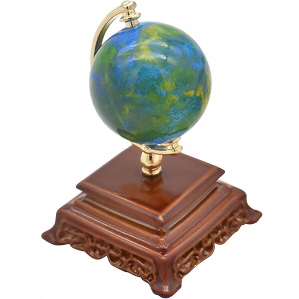 Mini Globus Metallico per Decorazioni di Case in Miniatura e Accessori Domestici