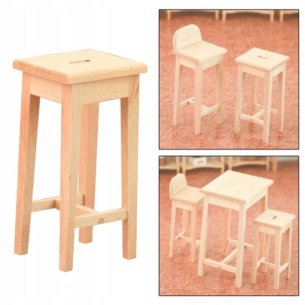 Holzmöbel-Miniaturen für Puppenhäuser 1:12, Miniatur-Küchenmöbel