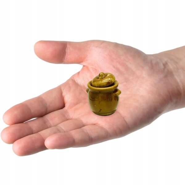 Set Accessori Cucina Miniatura per Casa delle Bambole Scala 1:12 in Legno