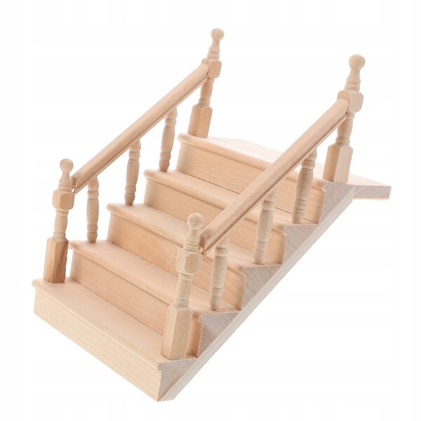Mini Scale Scale in Legno per Case delle Bambole e Creazioni Artigianali