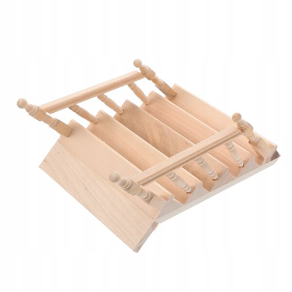 Mini Scale Scale in Legno per Case delle Bambole e Creazioni Artigianali