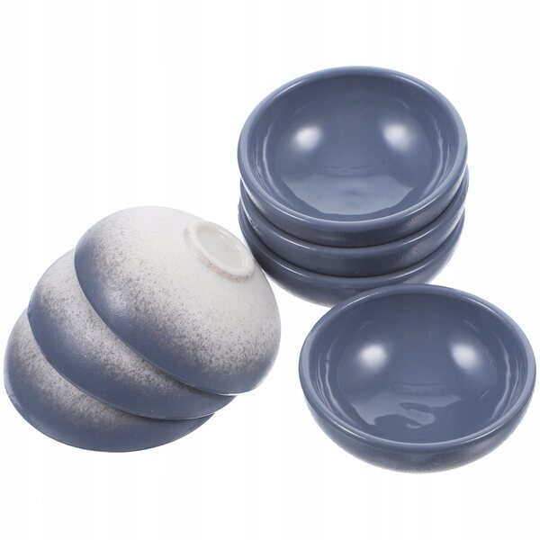 Set 12 Mini Ciotole Realistiche in Plastica per Case delle Bambole 2,7 cm