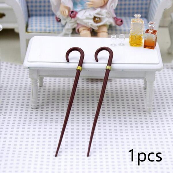 1/12 gehende Laska-Miniatur aus Holz für ein realistisches Puppenhaus