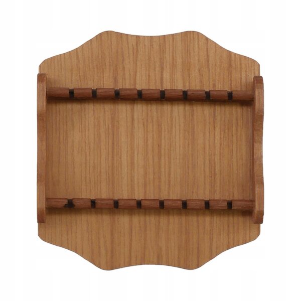 Stand espositivo in legno per servizio da tavola scala 1:6 per casette delle bambole