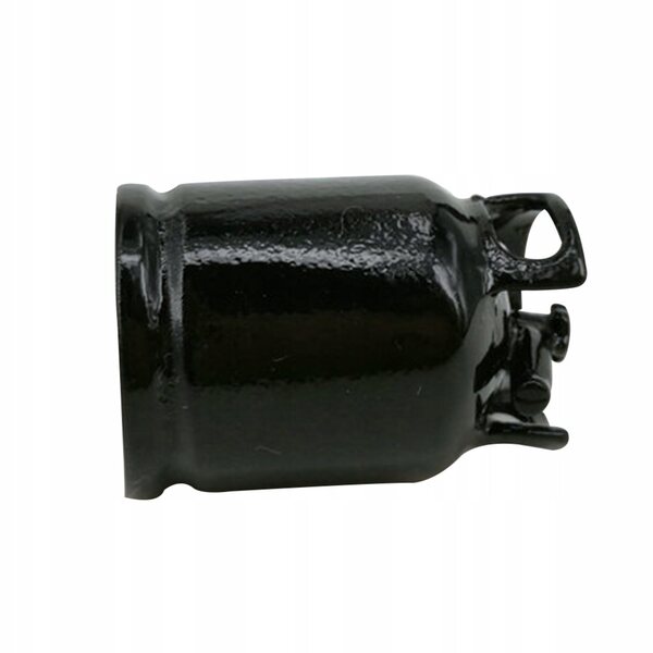 Miniatura Butla Gas Nera in Metallo per Casa delle Bambole 3,2x2,2x1,8 cm