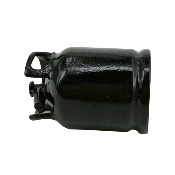 Miniatura Butla Gas Nera in Metallo per Casa delle Bambole 3,2x2,2x1,8 cm