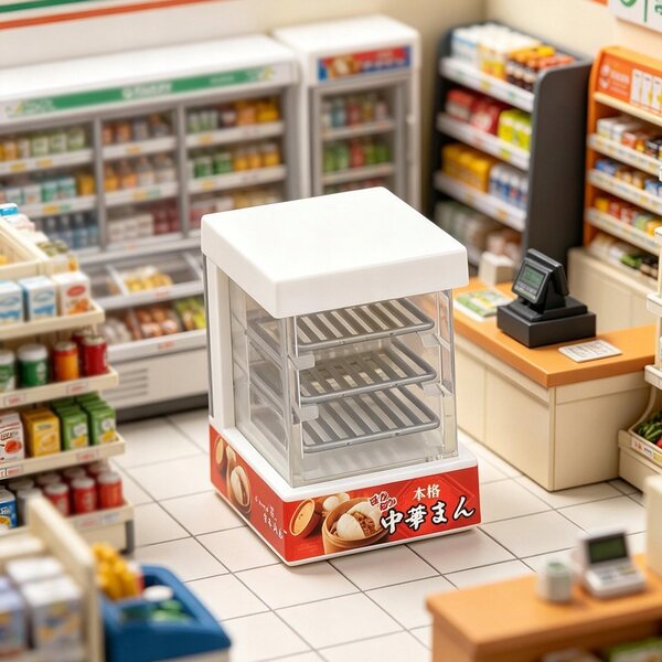 1:12 Miniatur-Essensschrank in Weiß für ein Puppenhaus – realistische Möbel