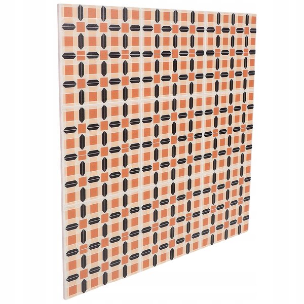Mini pavimento decorativo stile vintage per casa delle bambole in ABS multicolore