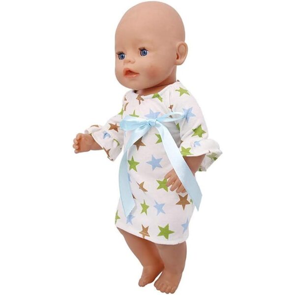 Abito Casual con Stampa a Pentagramma per Bambole 46 cm 18 Pollici Uteruik
