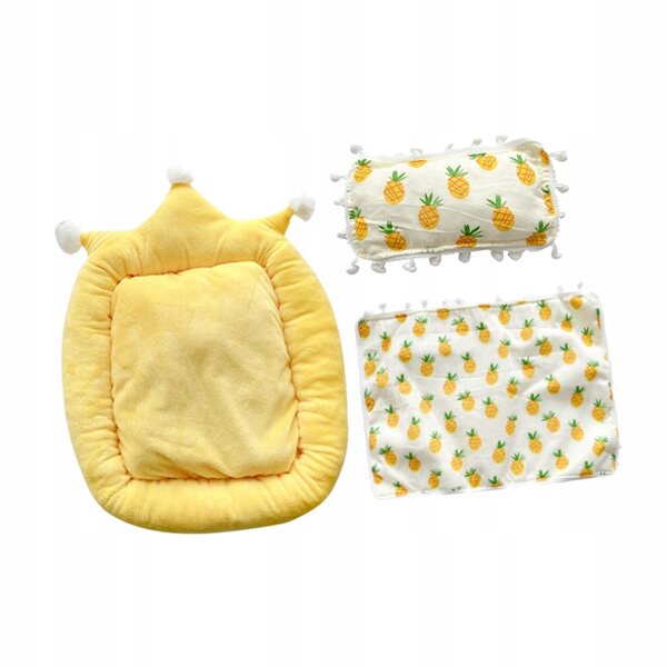 Set di biancheria da letto per bambole morbido e colorato in scala 1:6