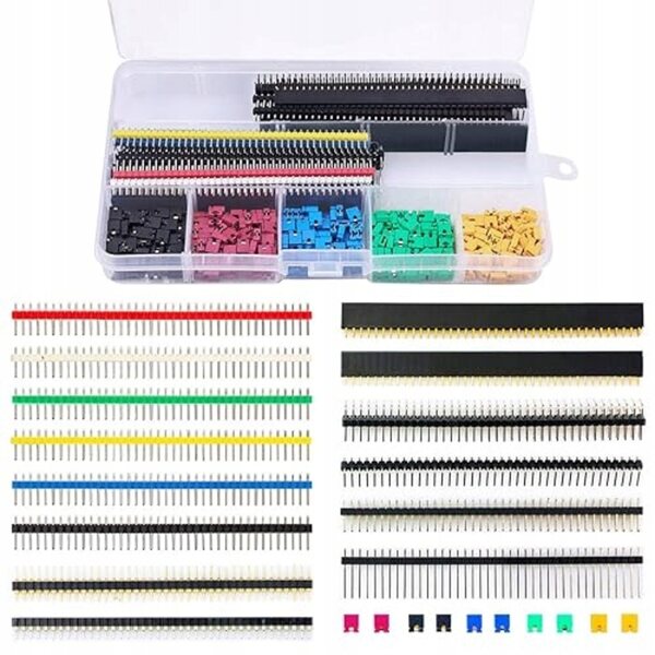 2,54-mm-Stecker- und Buchsenabdeckungsset für Arduino und PCB – 335 Teile