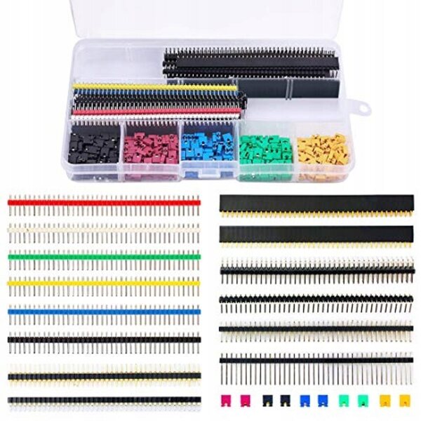 2,54-mm-Stecker- und Buchsenabdeckungsset für Arduino und PCB – 335 Teile