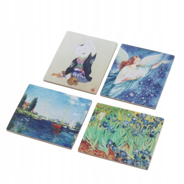 Mini quadri olio 1:12 per casa delle bambole decorazioni eleganti e colorate