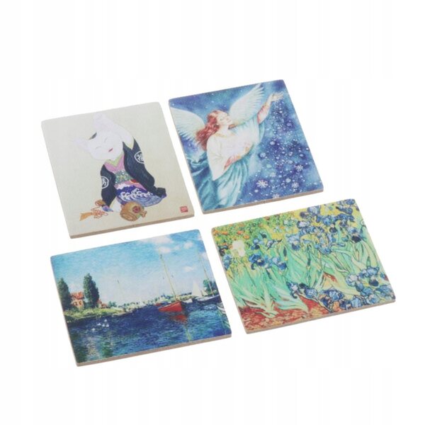 Mini quadri olio 1:12 per casa delle bambole decorazioni eleganti e colorate