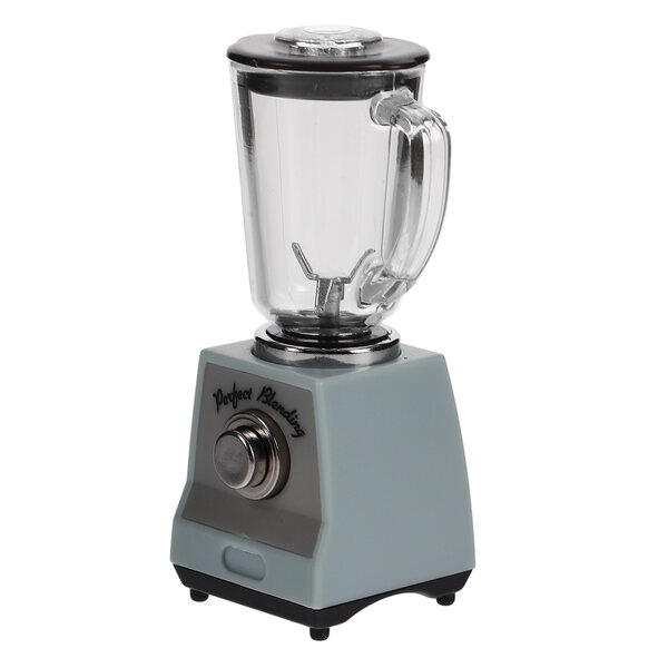 Mini estrattore di succo giocattolo in plastica per cucina bambole blu