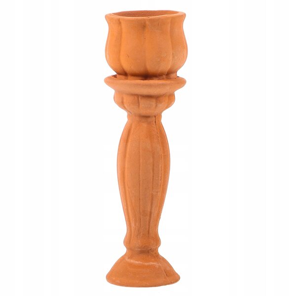 Dekorative Keramikminiatur in Form einer römischen Säule für Mikrolandschaften