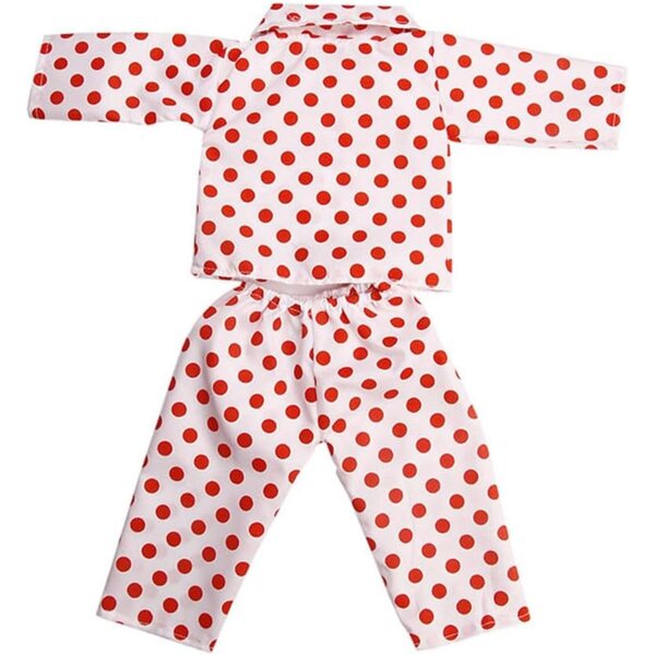 Pigiama a Pois per Bambola Americana da 46 cm – Completo Casual Uteruik
