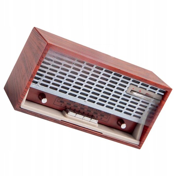 OZDOBA MINIATUROWE RADIO KLASYCZNE DO ARANŻACJI WNĘTRZ