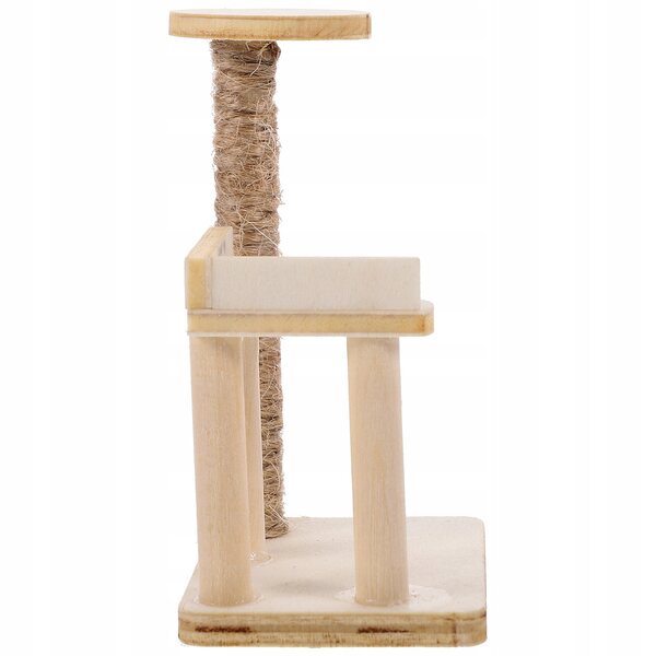 Mini drapaki in legno realistico per casa delle bambole 1:12, decorazione perfetta