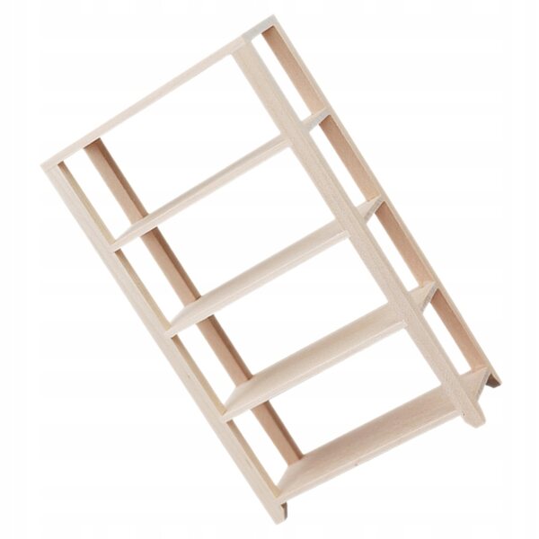 Mini Regal in Legno per Casa delle Bambole - Scaffale Decorativo Realistico