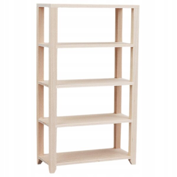 Mini Regal in Legno per Casa delle Bambole - Scaffale Decorativo Realistico