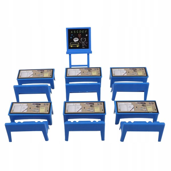 13-teiliges Puppenhaus-Miniaturmöbel-Set, Lernspielzeug
