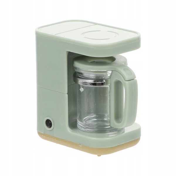 Miniatura realistica di macchina da caffè in plastica per decorazioni e giochi