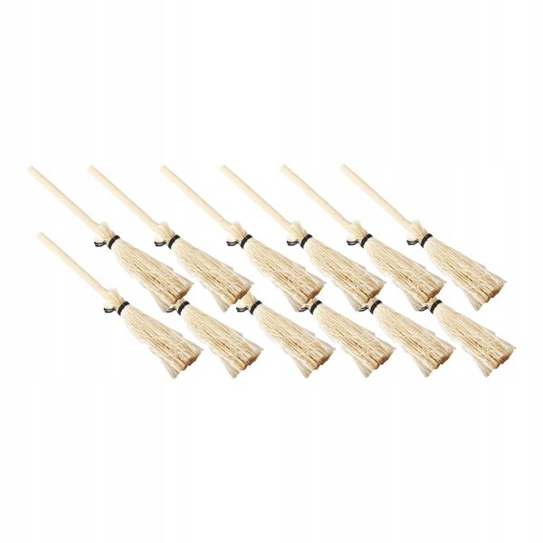 Set 12 Mini Scope in Legno per Casa delle Bambole 1/12 Accessori Decorativi