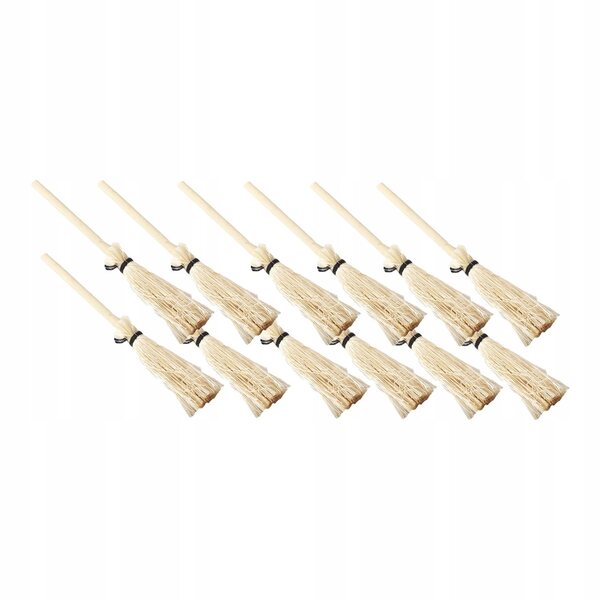 Set 12 Mini Scope in Legno per Casa delle Bambole 1/12 Accessori Decorativi