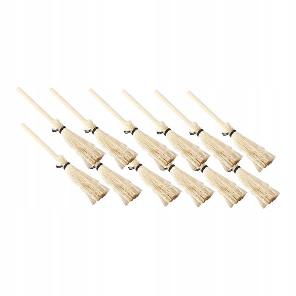 Set 12 Mini Scope in Legno per Casa delle Bambole 1/12 Accessori Decorativi