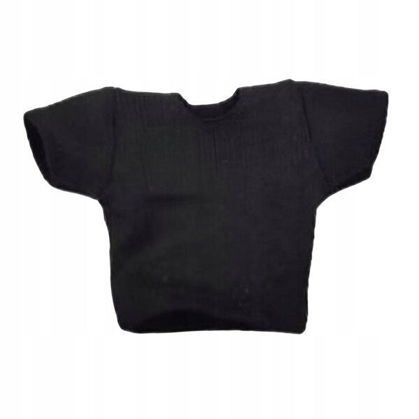 Figur 1/18 Realistisches schwarzes Herren-Kurzarm-T-Shirt für Sammler