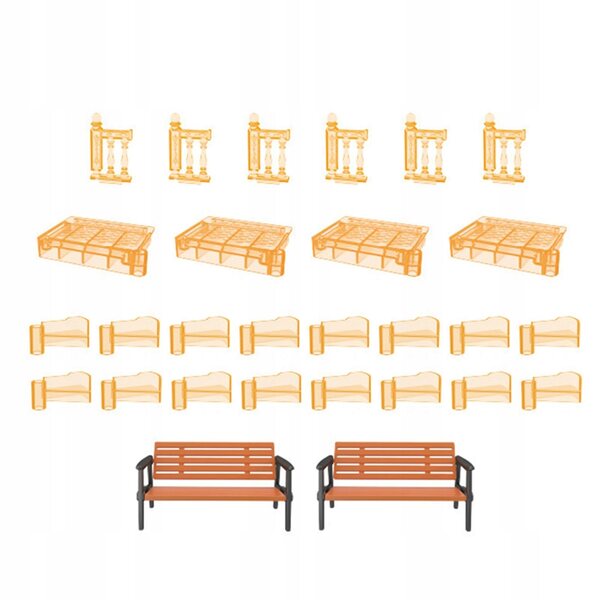 Casa delle bambole: un set di accessori per costruire e decorare le stanze delle bambole