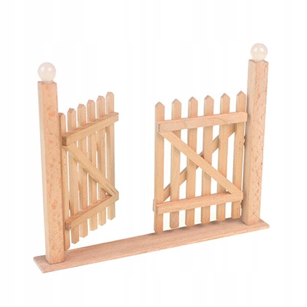 Rama Porta Miniatura 1:12 per Domus di Bambole in Legno e Metallo