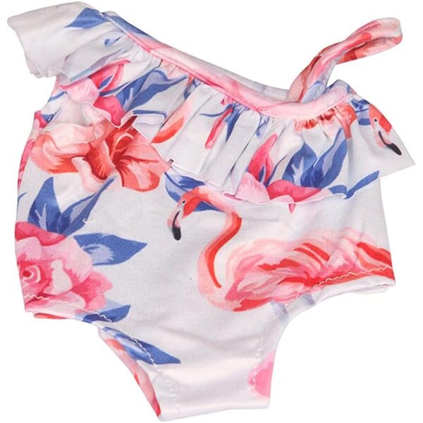 Costume da Bagno per Bambola 46 cm – Body Casual Tuta per Bambola da 18 Pollici