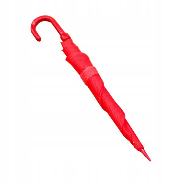 Mini parasol in miniatura per casa delle bambole 1:6 e 1:12 rosso decorativo