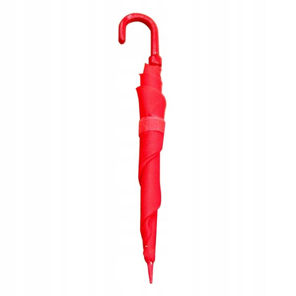 Mini parasol in miniatura per casa delle bambole 1:6 e 1:12 rosso decorativo