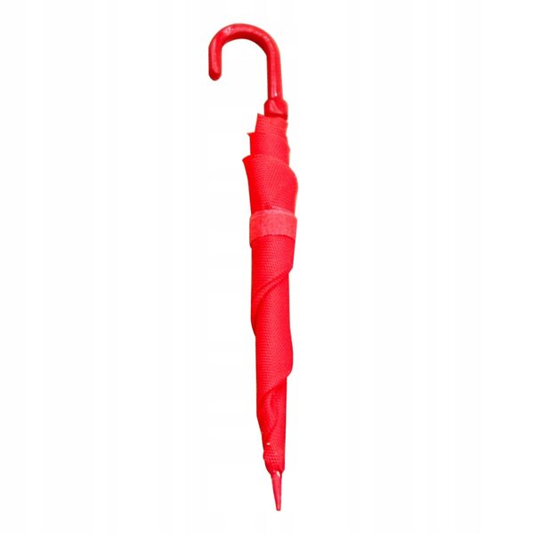 Mini parasol in miniatura per casa delle bambole 1:6 e 1:12 rosso decorativo